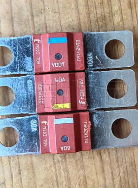 4998080.M-M6美国进口力特MIDI刀片螺栓固定汽车保险丝片70V 80A