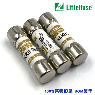 KLKD020.T 600V 20A 进口力特10*38高压陶瓷 快断保险丝管 熔断器