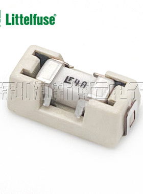 0154004.DR 力特陶瓷快熔断保险丝125V LF 4A 1808带座贴片一次性