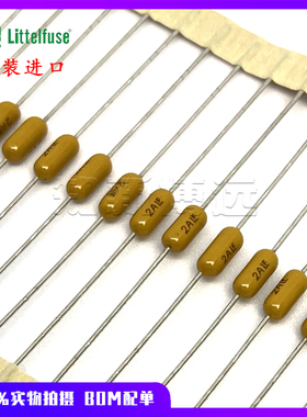 0473002.YRT1L 进口力特 慢熔一次性电阻式保险丝 2A 125V LF插件