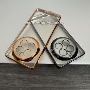 适用RealmeGT5Pro手机壳真我gt5pro透明保护套硅胶奢华高端电镀全包边防摔软壳高颜值男女新款