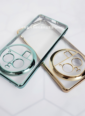 OPPOFindX6手机壳FindX6Pro透明保护套硅胶PGFM10奢华高端电镀直角边防摔软壳高颜值男女新款