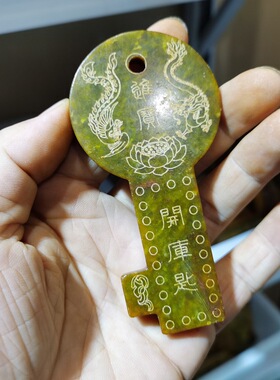 玉石原石仿古玉老玉天然岫玉雕Z