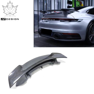 保时捷911 碳纤尾翼后扰流 992升级SD款