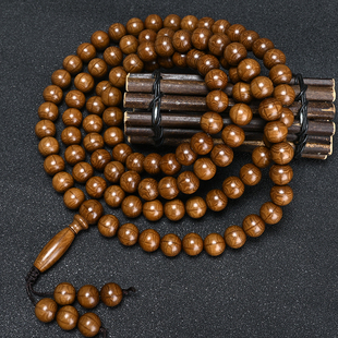 六道木老料手链108颗龙须藤降龙木六条纹佛珠20精品手串