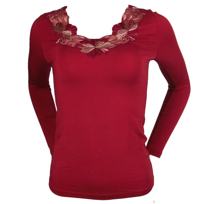 黛安芬艾圣思丝抗起皱静电保暖衣