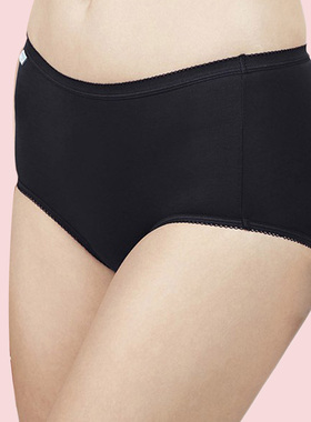 黛安芬sloggi高腰全棉夜用经期卫生生理裤76-770 四件包邮