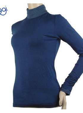 黛安芬SLOGGI高领高弹力柔软修身保暖内衣打底衫SJ1208T裤SJ1208B