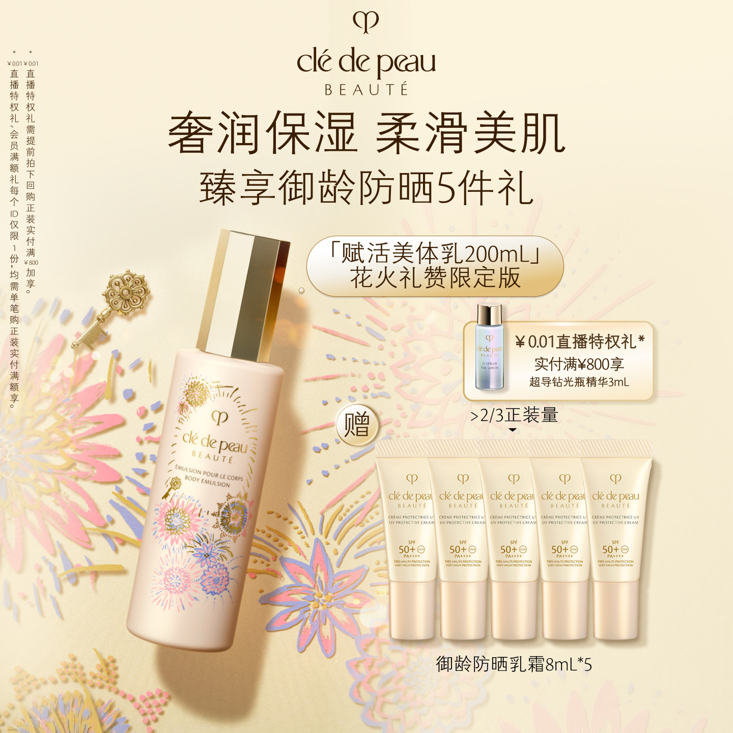【顺丰速达】肌肤之钥CPB美体乳 保湿身体乳新品