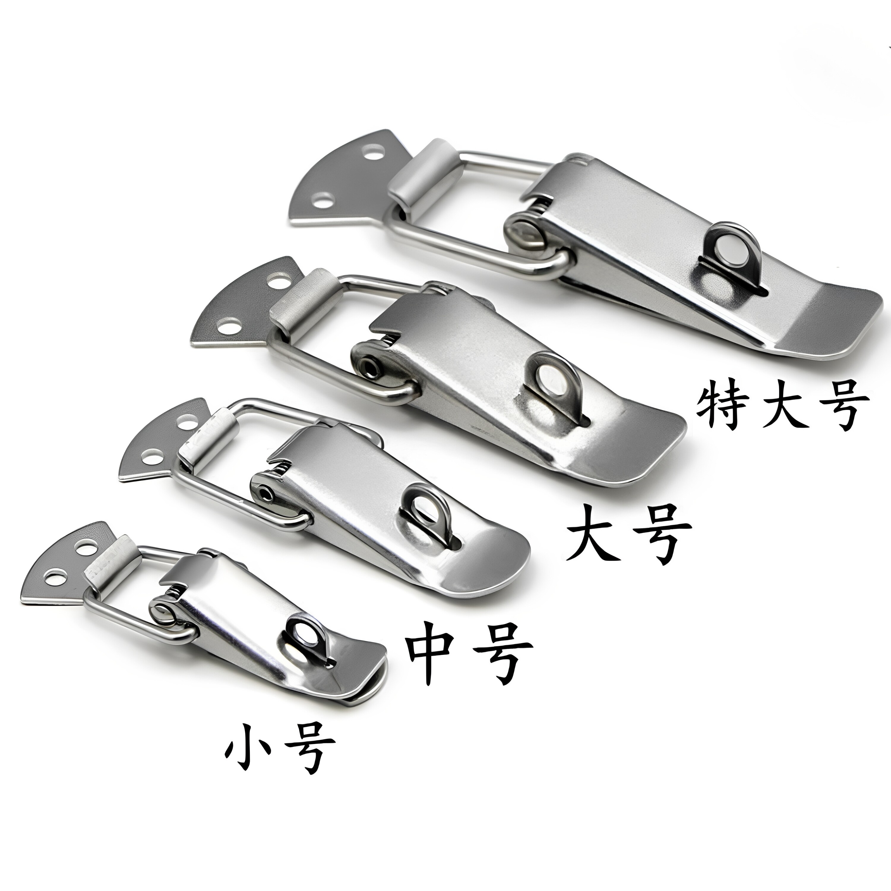 不锈钢加厚鸭嘴扣箱包搭扣图片