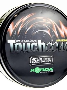 英国Korda库钓海竿远投欧鲤钓铁盒尼龙主线1000米Korda Touchdown