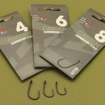 英国OMC宽口钩高强度欧鲤钩