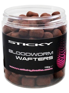 英国Sticky血红虫哑铃形平衡丸饵Sticky Baits Bloodworm Wafters