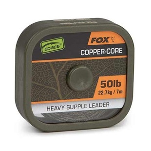 Copper Naturals Core Edges 英国Fox铜芯迷彩50磅前导线Fox