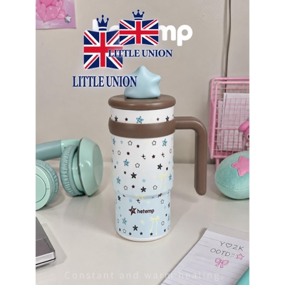 英国LITTLE UNION恒度保温杯2026新款带吸管水杯女生高颜值咖啡杯