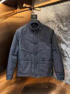 冬季新款国风盘扣立领保暖羽绒棉服复古外套男冬季潮流新中式唐装