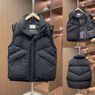 保暖加厚百搭休闲男士 2025冬季 立领羽绒马甲韩版 日系工装 坎肩 新款