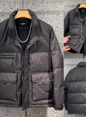 休闲纯色棉袄立领棉服百搭冬季