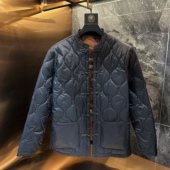 新中式 盘扣休闲中山装 唐装 修身 棉衣国风复古上衣 外套棉服男士 冬季