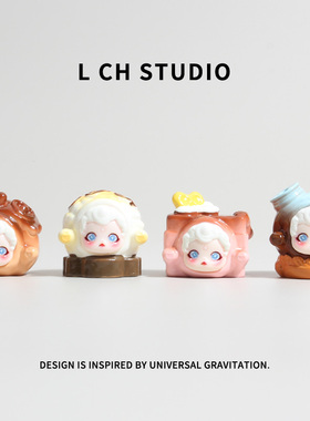 高品质可爱萌粒树脂中控台小摆件