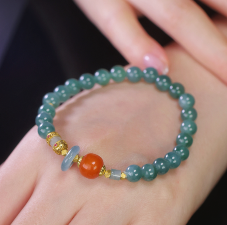 天然A货翡翠925银镶嵌平安扣手链手串简约 多样性发货 KBR0318004,珠宝/钻石/翡翠,手链/手串,淘宝优惠券,粉丝福利购,淘宝优惠卷