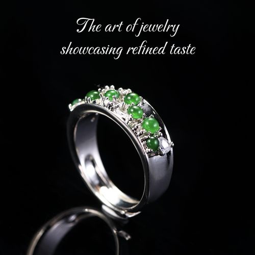 【烈儿宝贝直播间】高定设计款天然A货翡翠戒指JJCYX0329038