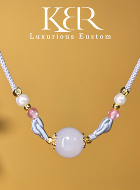 【颖有尽有】新款天然和田玉烟子12M吊坠简约百搭时尚JJCY0811003