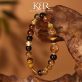天然水晶手串简约百搭KBR0418005 明星同款 小田专属 高定设计款
