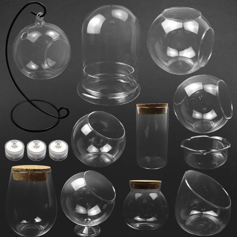 diy透明高硼硅加厚苔藓微景观