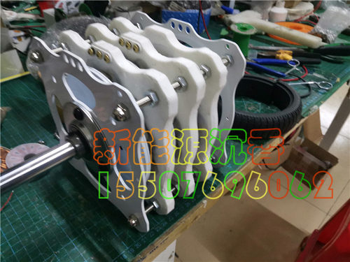 大功率盘式无铁芯发电机