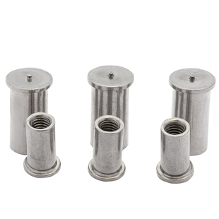 304不锈钢焊接螺柱种焊螺母柱储能焊接点焊柱内螺纹M3M4M5M6M8