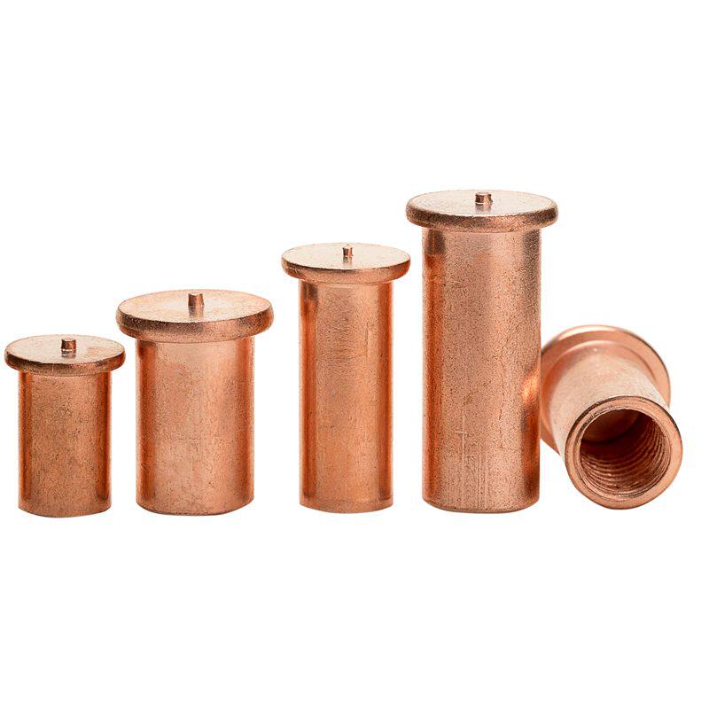 镀铜焊接螺母柱内螺纹点焊种焊碰焊植焊螺柱m3m4m5m6m8焊接螺丝