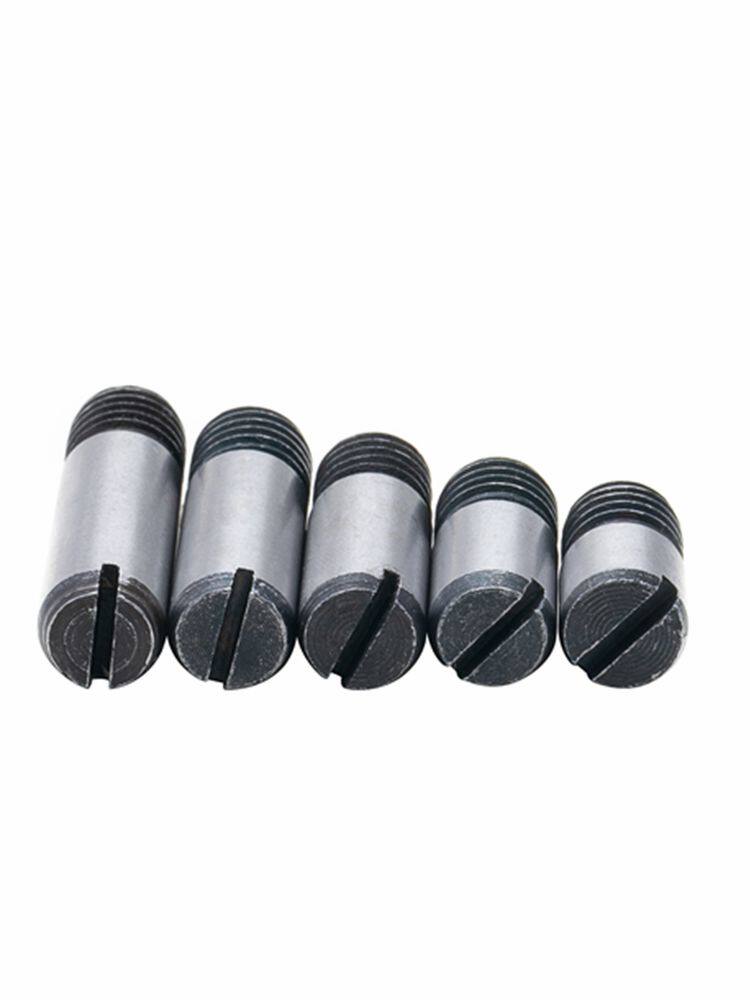 尾圆柱销槽外螺纹销gb878螺other/其尾柱销一字开口销开柱销子m开