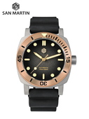 San Martin腕表军魂手表指针式 夜光NH35自动机械表防水表SN0125