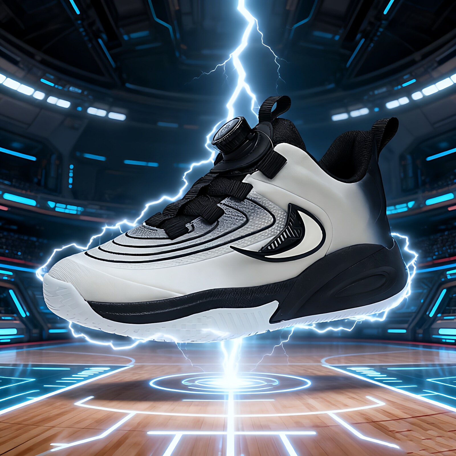 儿童篮球鞋男女童旋转扣大童鞋