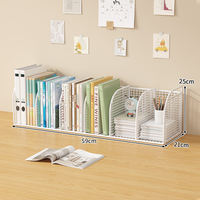 Bookshelf, desktop bookstand, desk storage rack, book table, book wonder, small bookshelf, book stand, student thumbnail 7