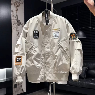 2025春季新款薄款美式休闲夹克