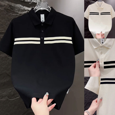 2026夏季新款男士翻领polo短袖