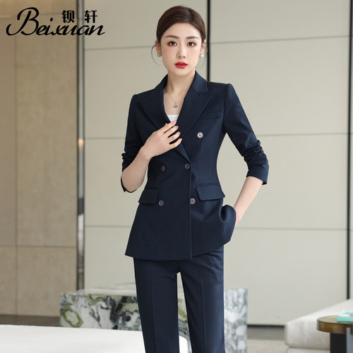 钡轩职业套装女气质时尚