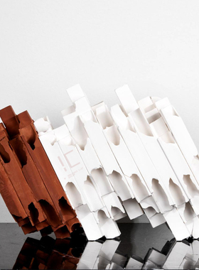 方筒摆件壹铭汇陶瓷摆件中性