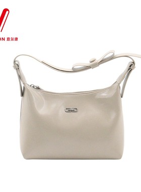 意尔康女包2025秋季新款通勤简约百搭腋下单肩斜挎包S6Y27877-967