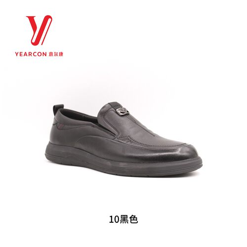 意尔康男鞋2026秋季新款真皮休闲皮鞋平底一脚蹬单鞋6511AE62651A