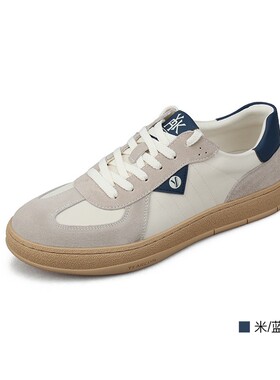 意尔康男鞋2025新款春季轻便拼色简约百搭男士板鞋5121AA55738A