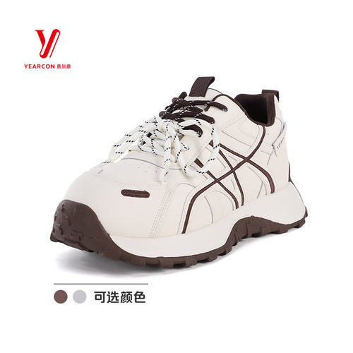 意尔康女鞋2026厚底小蛮腰休闲鞋百搭透气运动老爹鞋6281ZD47197Y