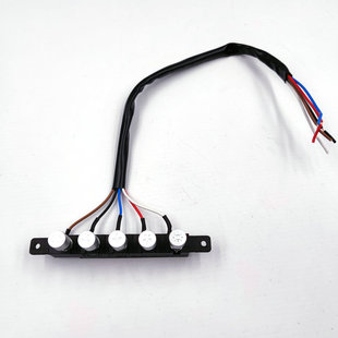 红日抽油烟机配件CXW-180-JXJ69A开关按钮久利JXJ60A五键琴键扭