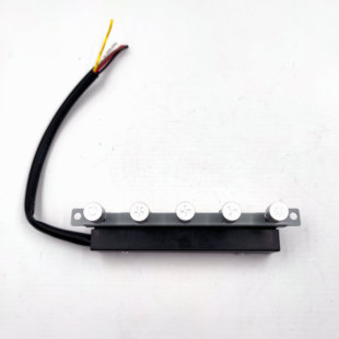 红日抽油烟机配件CXW-180-JXD22A开关按钮总成五键三速琴键开关钮