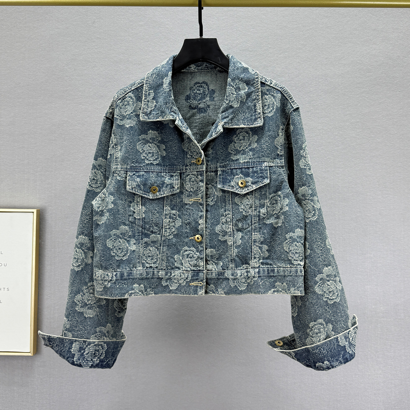 短款牛仔外套女潮2025年秋季新款