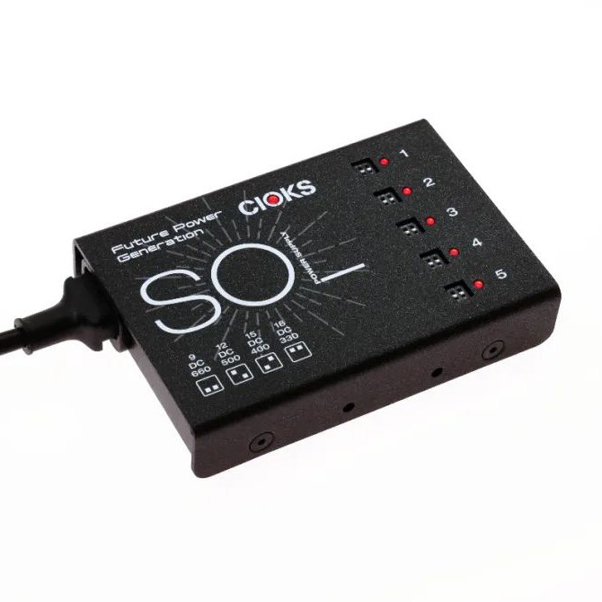 Cioks guitar pedal power supply Pink 9V 12V Isolated - Product image 4