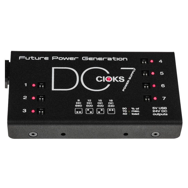 Cioks guitar pedal power supply Pink 9V 12V Isolated - Product image 5