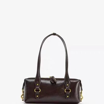 Z家复古风金属扣环波士顿包